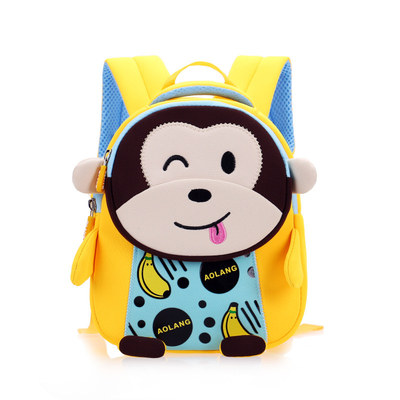 3d恐竜の防水子供はOEMをランドセル漫画の子供をBackpack