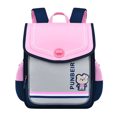 縦の革学校は女の子のFDA BSCIの証明のための防水ランドセルをBackpacks