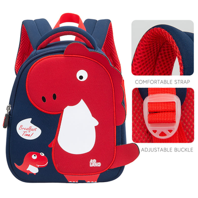 3d恐竜の防水子供はOEMをランドセル漫画の子供をBackpack