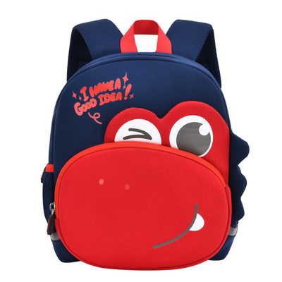 ODMの恐竜の子供は2-5年男の子の女の子のための3D漫画の幼児の幼稚園MochilaをBackpack