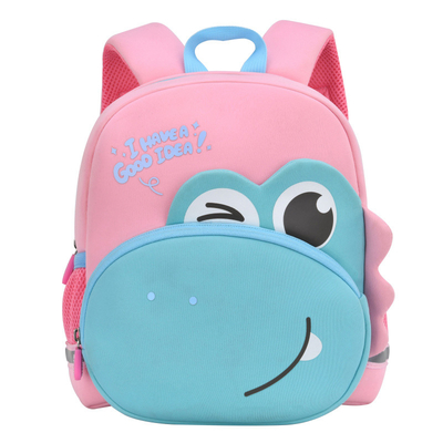 ODMの恐竜の子供は2-5年男の子の女の子のための3D漫画の幼児の幼稚園MochilaをBackpack