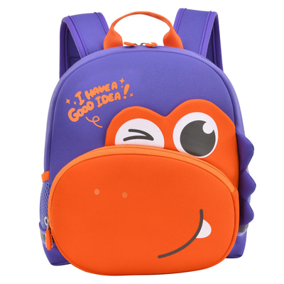 ODMの恐竜の子供は2-5年男の子の女の子のための3D漫画の幼児の幼稚園MochilaをBackpack