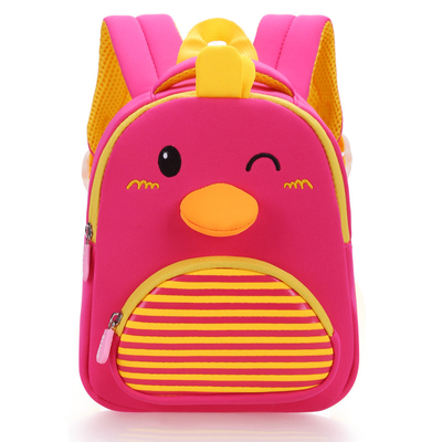 3D CuteWaterproofの子供の学校は子供の男の子のための鳥のランドセルをBackpack