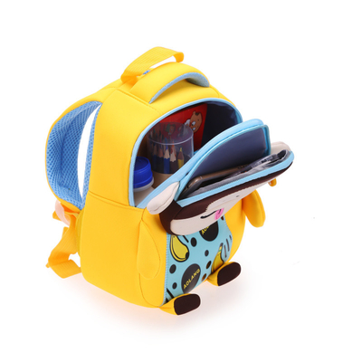 BSCI 3Dのウサギの防水子供は幼児の幼稚園の子供のためにBackpack