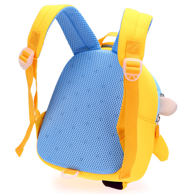 猿の防水子供はネオプレン3Dのかわいい漫画の反無くなった通学かばんを2つのサイズBackpack
