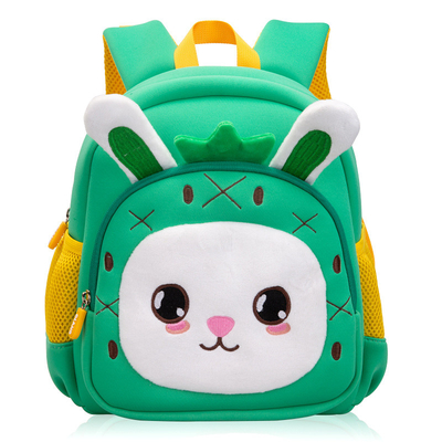 3Dかわいい漫画の恐竜の防水子供は幼稚園の幼児のためにBackpack