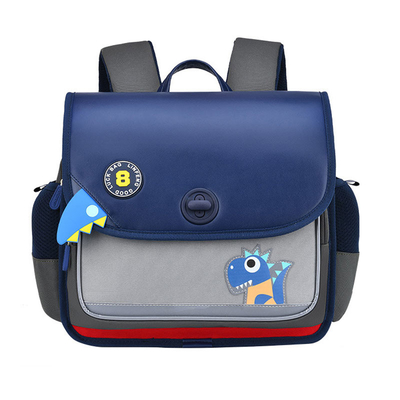 横の革学校は幼児のための整形外科の恐竜のバックパックをBackpacks