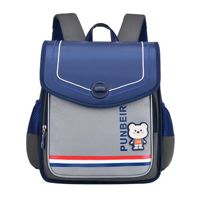 縦の革学校は女の子のFDA BSCIの証明のための防水ランドセルをBackpacks