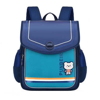 縦の革学校は女の子のFDA BSCIの証明のための防水ランドセルをBackpacks