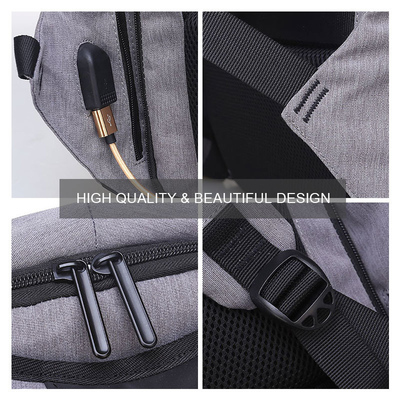反盗難ビジネス ラップトップは多機能の防水17インチのラップトップ袋をBackpack
