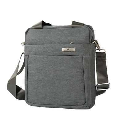 ビジネス ナイロン メッセンジャーはハンドルが付いている男性の革Crossbodyのショルダー・バッグを袋に入れる