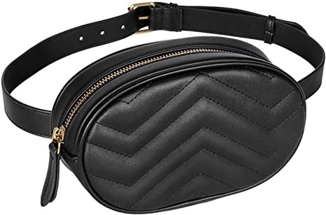 CrossbodyはウエストバッグPUを革を張る防水ベルト袋に作る
