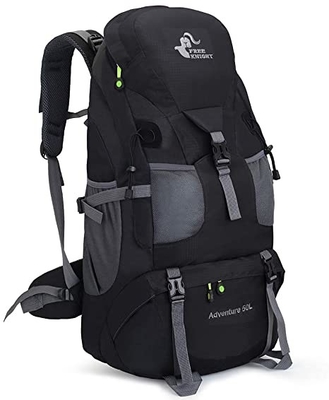 50l上昇のキャンプの旅行のための軽量の防水ハイキングのバックパック