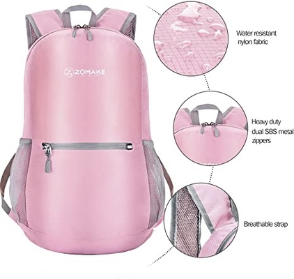 ODMの折り畳み式屋外のハイキングのバックパックの防水20l Packableバックパック